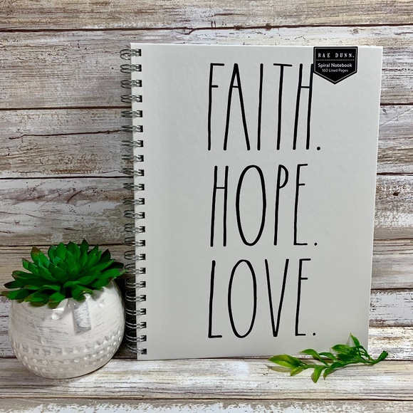 Rae Dunn Other - NWT Rae Dunn Large Hardcover 160pc Notebook